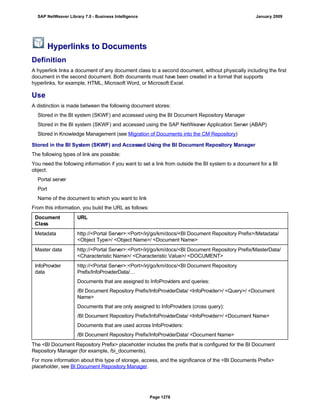 SAP BI 7.0 Info Providers