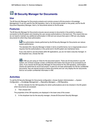 SAP BI 7.0 Info Providers