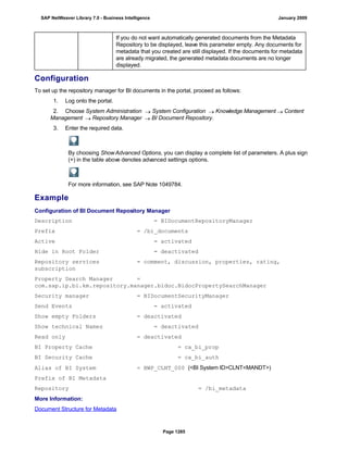SAP BI 7.0 Info Providers