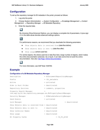 SAP BI 7.0 Info Providers