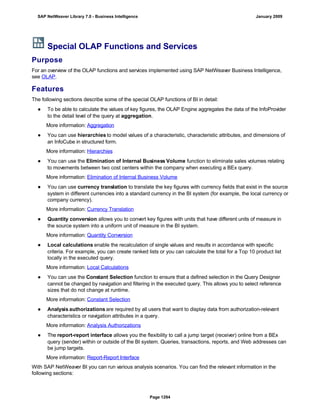 SAP BI 7.0 Info Providers