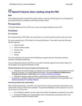 SAP BI 7.0 Info Providers