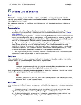 SAP BI 7.0 Info Providers