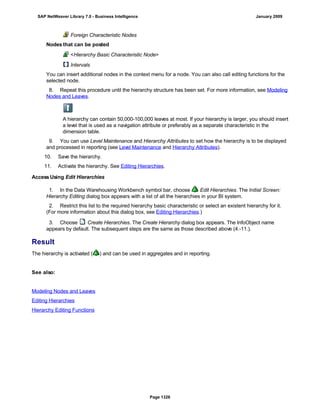 SAP BI 7.0 Info Providers