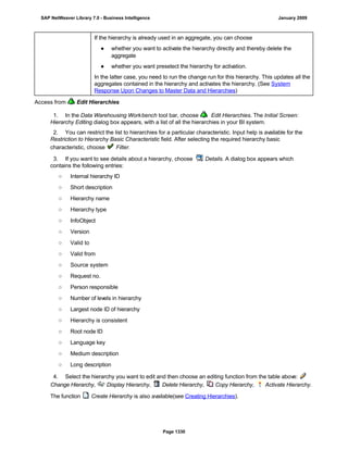 SAP BI 7.0 Info Providers