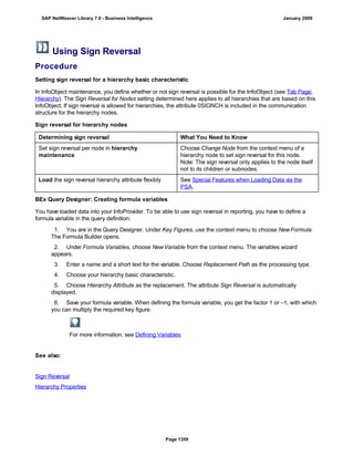 SAP BI 7.0 Info Providers