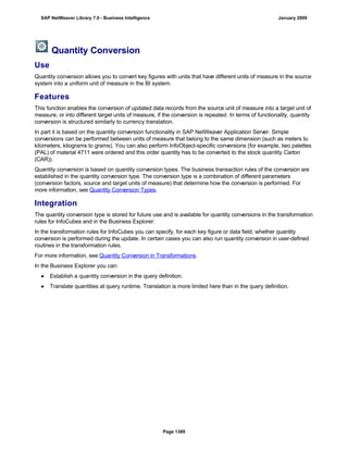 SAP BI 7.0 Info Providers