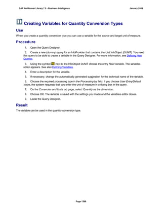 SAP BI 7.0 Info Providers