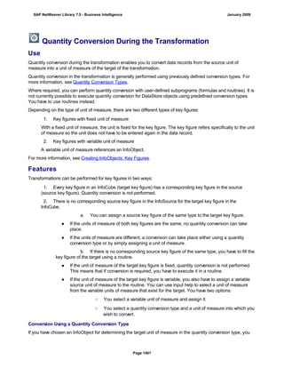 SAP BI 7.0 Info Providers