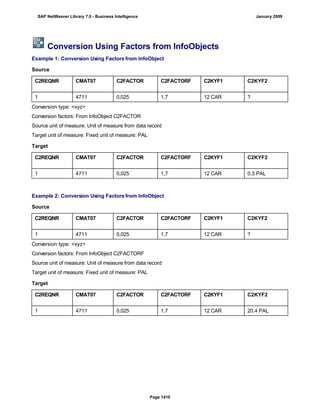 SAP BI 7.0 Info Providers