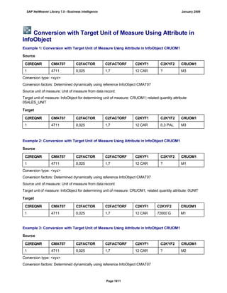 SAP BI 7.0 Info Providers