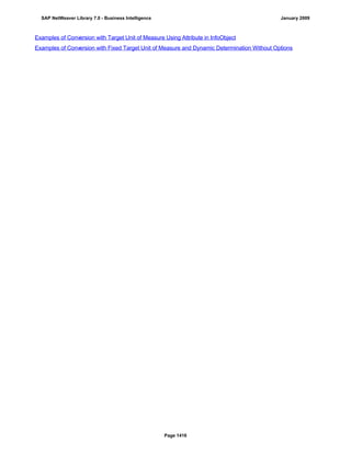 SAP BI 7.0 Info Providers