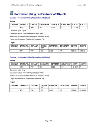 SAP BI 7.0 Info Providers