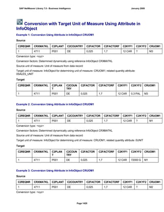 SAP BI 7.0 Info Providers