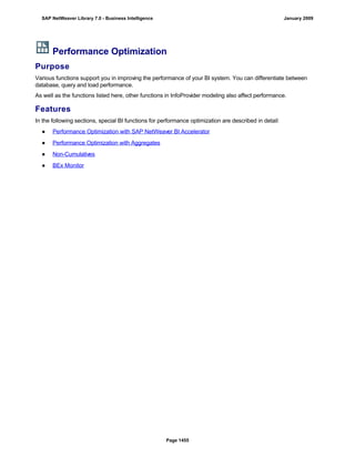 SAP BI 7.0 Info Providers