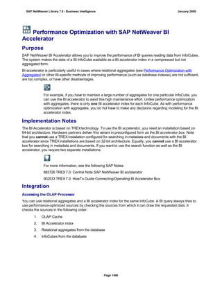 SAP BI 7.0 Info Providers