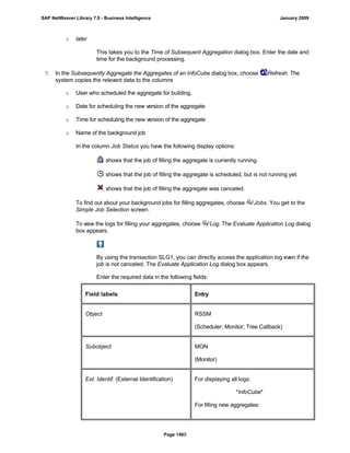 SAP BI 7.0 Info Providers