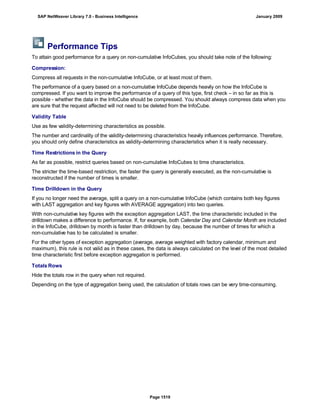 SAP BI 7.0 Info Providers