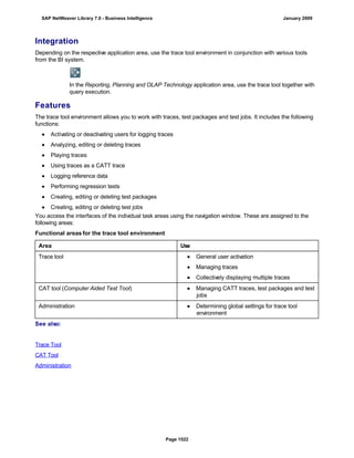 SAP BI 7.0 Info Providers