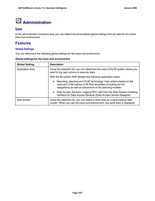 SAP BI 7.0 Info Providers