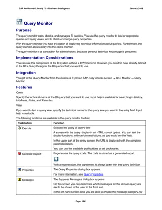 SAP BI 7.0 Info Providers