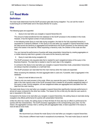 SAP BI 7.0 Info Providers