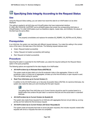 SAP BI 7.0 Info Providers