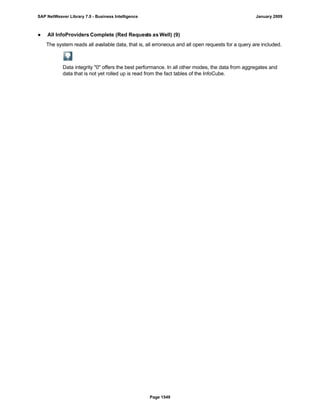 SAP BI 7.0 Info Providers