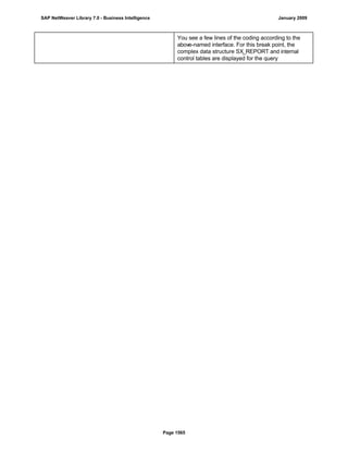 SAP BI 7.0 Info Providers