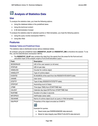 SAP BI 7.0 Info Providers