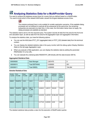 SAP BI 7.0 Info Providers