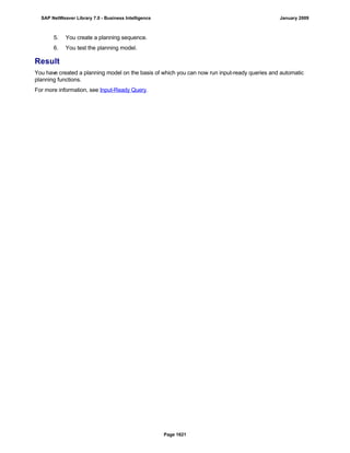 SAP BI 7.0 Info Providers