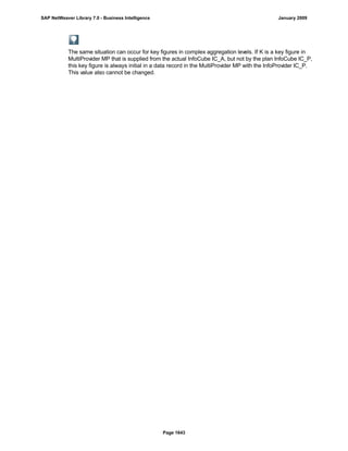 SAP BI 7.0 Info Providers