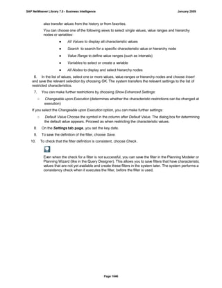 SAP BI 7.0 Info Providers