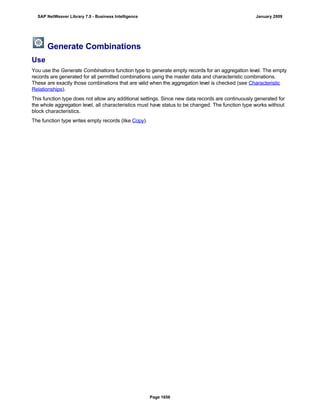 SAP BI 7.0 Info Providers