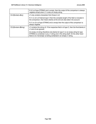 SAP BI 7.0 Info Providers