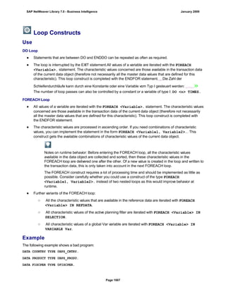 SAP BI 7.0 Info Providers