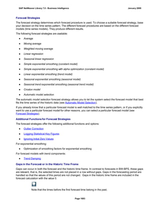 SAP BI 7.0 Info Providers