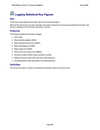 SAP BI 7.0 Info Providers