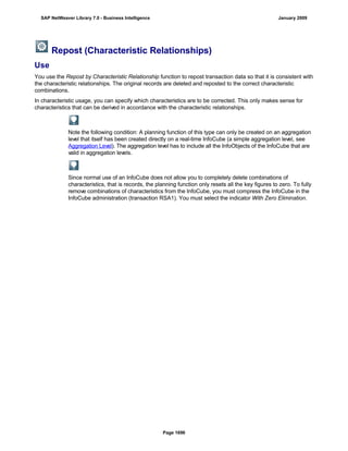 SAP BI 7.0 Info Providers