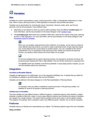 SAP BI 7.0 Info Providers
