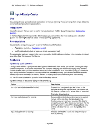 SAP BI 7.0 Info Providers