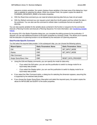 SAP BI 7.0 Info Providers