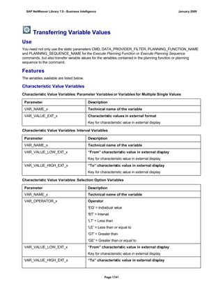 SAP BI 7.0 Info Providers