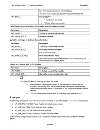 SAP BI 7.0 Info Providers