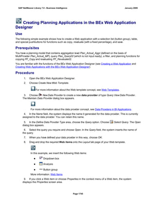 SAP BI 7.0 Info Providers