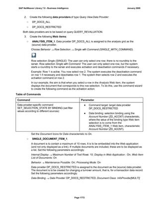 SAP BI 7.0 Info Providers