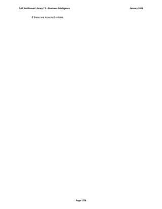 SAP BI 7.0 Info Providers