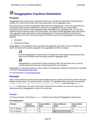 SAP BI 7.0 Info Providers