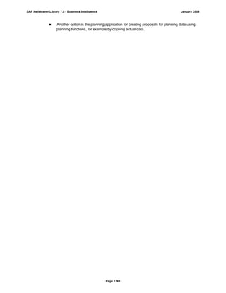 SAP BI 7.0 Info Providers